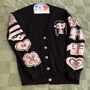 CC Emoji Cardigan